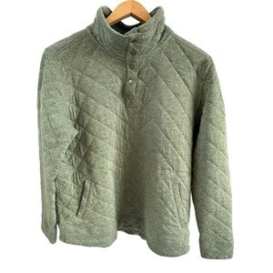 Marmot Women's Roice Quilted Pullover LS Top XL